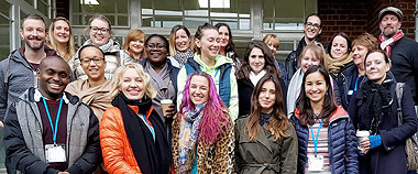 Photograph of the London Counselling Course Class of 2018