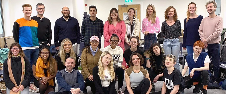 London Counselling Course Class Photo from 2020